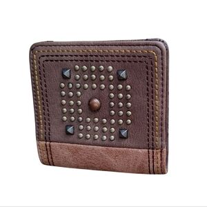 Justin Brown Studded Wallet